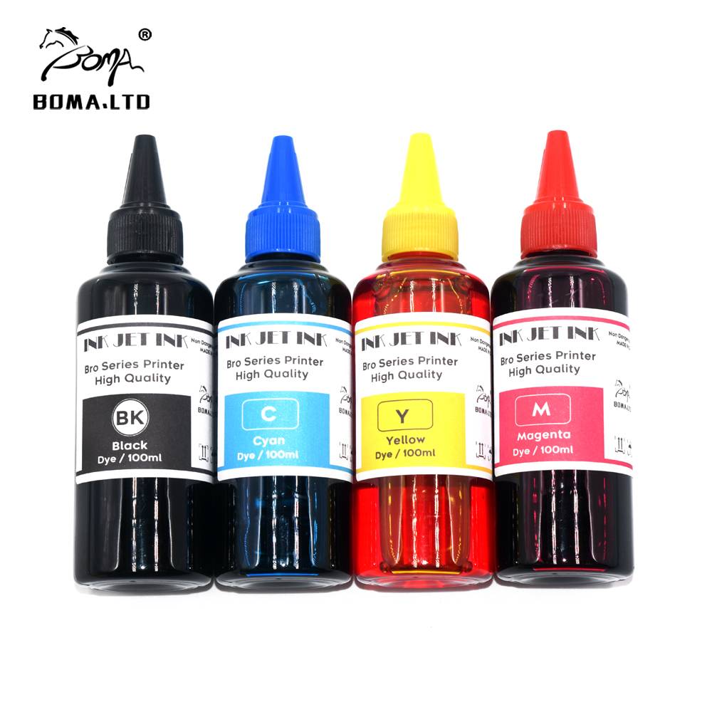 Sublimation Ink 100Ml - Kit Isi Ulang Tinta 4 Warna