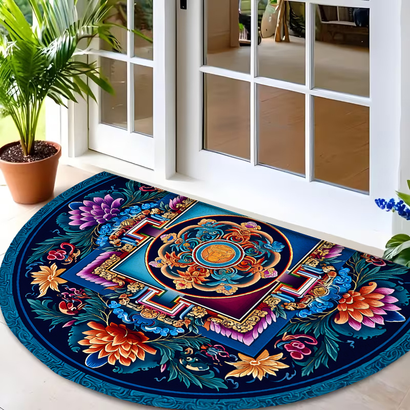 Hall Commercial Printing - Karpet Lantai Komersial dengan Pola Geometris