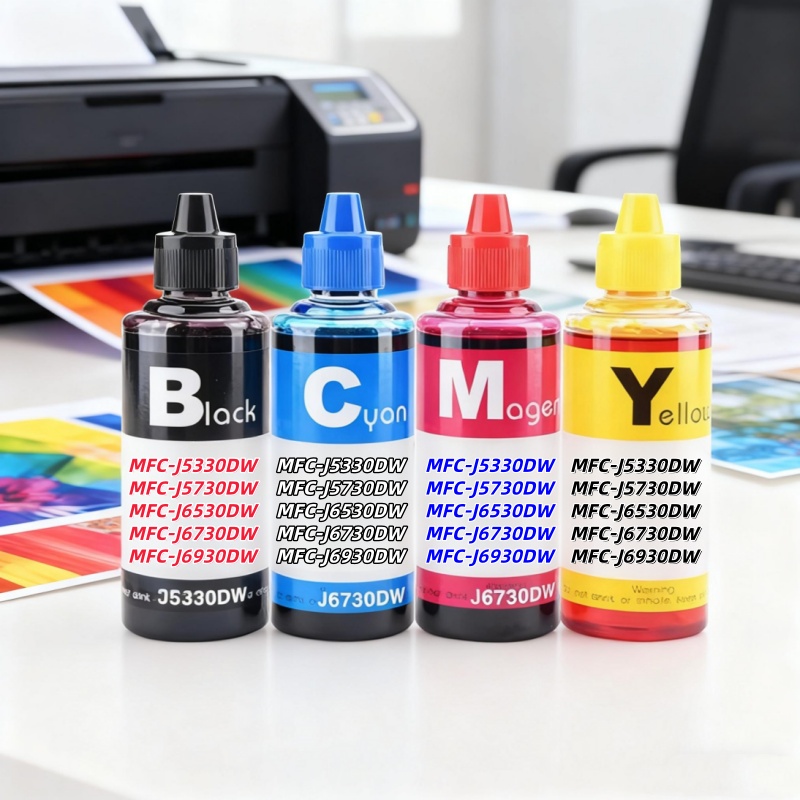 Sublimation Ink 100Ml - Kit Isi Ulang Tinta Pewarna 100Ml