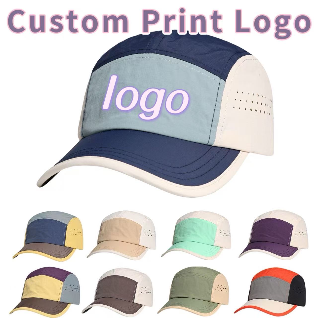 Company Profile Printing - Topi Baseball Cepat Kering dengan Logo