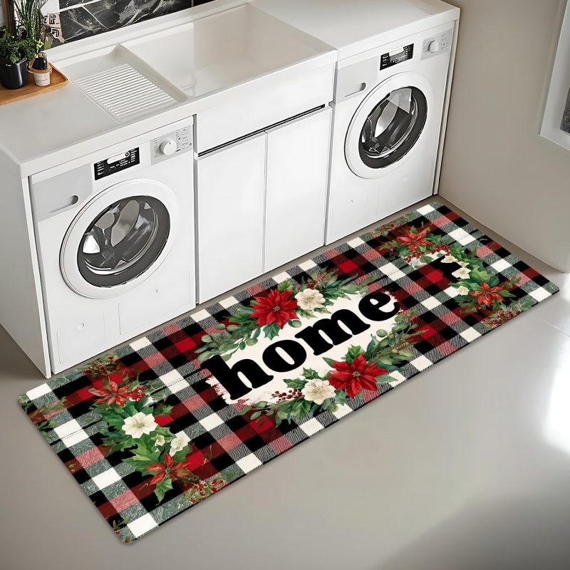 Karpet Natal Motif Holly untuk - Hall Commercial Printing ulasan dan harga