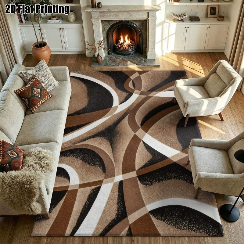 Karpet Modern Bermotif Gelomba - Hall Commercial Printing ulasan dan harga