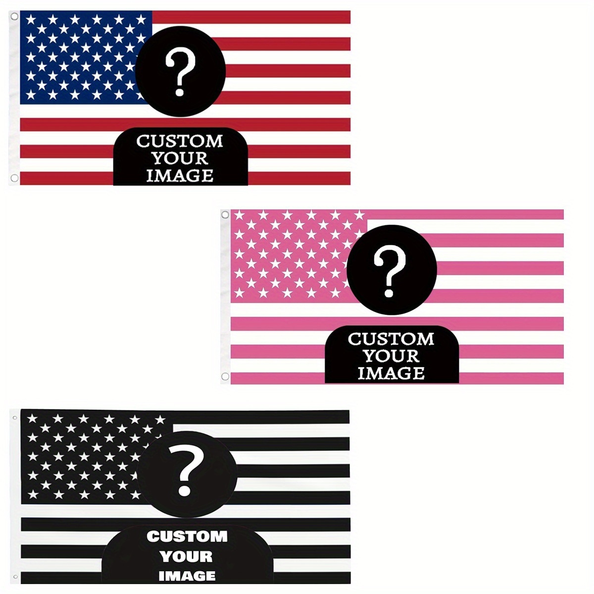 1 Buah Bendera Amerika Klasik  - Company Profile Printing ulasan dan harga