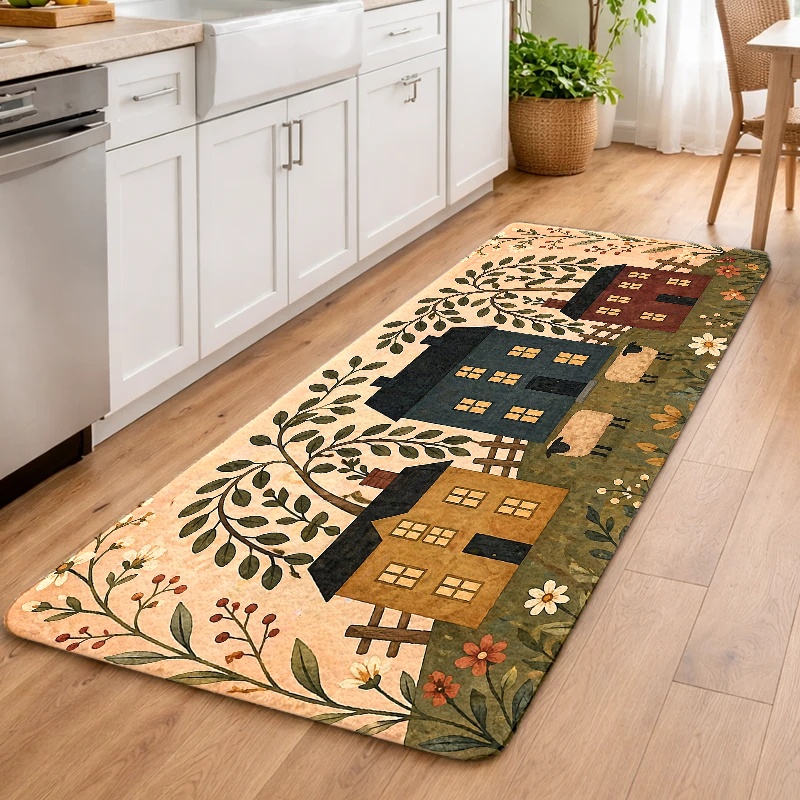 Karpet Runner Motif Kupu-kupu  - Hall Commercial Printing ulasan dan harga