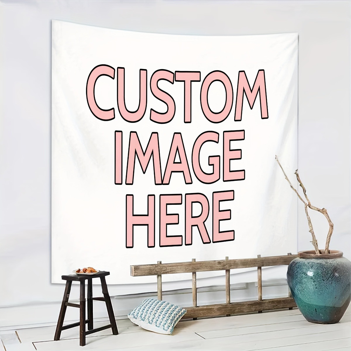 Latar belakang tapestry yang d - Company Profile Printing ulasan dan harga