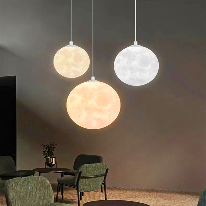 Lampu Gantung Bulan Cetak 3D K - Hall Commercial Printing ulasan dan harga